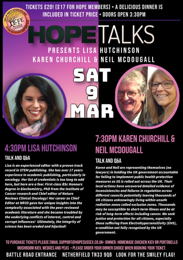 HOPE Talks Lisa Hutchinson Karen Churchhill and Neil McDougall | HOPE Sussex Community